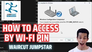 Jumpstart  waircut How to Access WiFi Using a PIN Router without wreless password [upl. by Hamachi]