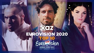 Eurovision 2020 Top 10  NEW 🇫🇷 [upl. by Esinart]