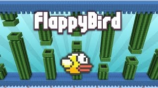 Minecraft Flappy Bird [upl. by Nairim]