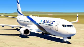 ISRAEL AIRWAYS EL AL ON DESERT MISSION [upl. by Eerrehs]