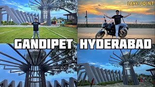 New Gandipet Eco Park In Hyderabad  Osman Sagar View point  Gandipet Lake  HMDA landscape park [upl. by Hagai]