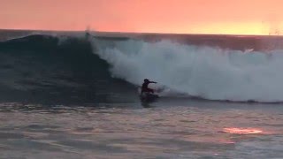 Banyan Surf Spot in Kailua Kona  Big Waves El Nino 2016 [upl. by Arded258]