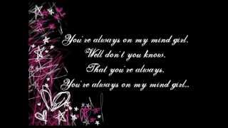 Always On My Mind Tiki Taane Lyrics [upl. by Bride]