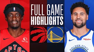 RAPTORS at WARRIORS  FULL GAME HIGHLIGHTS  January 7 2024 [upl. by Nodearb]