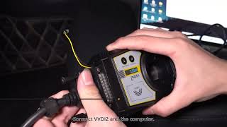 Xhorse MLB TOOL Works with VVDI2 on Audi A4Lcarobdtoolcom [upl. by Aneek]