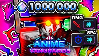 I Spent Over 1 MILLION Gems To Obtain the 0004 Alucard in Anime Vanguards [upl. by Audy]