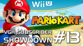 Mario Kart Wii U New Characters  VGH Subscriber Showdown [upl. by Nauqyt183]