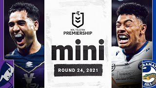 History denied  Storm v Eels Match Mini  Round 24 2021  NRL [upl. by Gowon137]