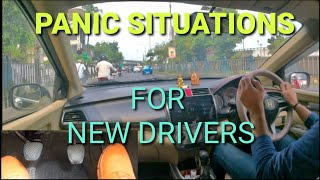 Panic situation for new drivers in traffic and how to tackle it with clutch use Rahul Drive zone [upl. by Westney139]