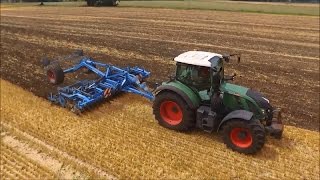 GoPro Fendt 722 bei der Stoppelbearbeitung [upl. by Grishilde]