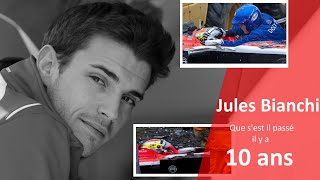 Jules Bianchi  Que sestil passé il y a 10 ans  5 chrono [upl. by Horten]