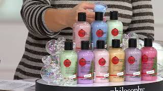 philosophy once upon a holiday 9piece 8oz shower gel AutoDelivery on QVC [upl. by Elurd978]