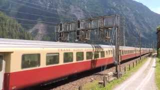 RAe 1053 TEE mit Makro am Gotthard 15062013 [upl. by Adalie]