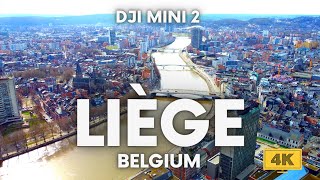 You NEED to visit this city in Belgium Liège Drone amp Street Views in 4k [upl. by Ahseela]