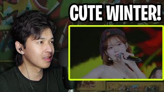 aespa WINTER  Shine We Are by BoA LIVE Tokyo Dome  REACTION SO CUTE [upl. by Knitter]