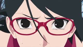 Sasuke doesnt recognize his daughter Sarada and nearly kills her  English Dub [upl. by Akilam]