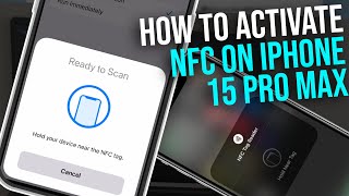 How to activate NFC on iPhone 15 Pro Max [upl. by Sirromaj]