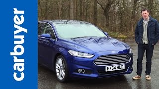 New 2015 Ford Mondeo Fusion hatchback  Carbuyer [upl. by Kciredec612]