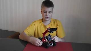 LEGO Technic Телескопический погрузчик  обзор [upl. by Fritzie]