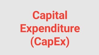 quotCapital Expenditure CapExquotsubscribelikesharecommentshortlikeshortShorts [upl. by Gene]