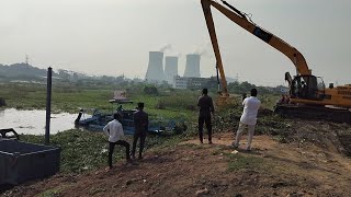 fishing talaav saaf karne ka kam chalu ho gaya hai machhi maar sanstha Koradi Nagpur fishing [upl. by Las552]