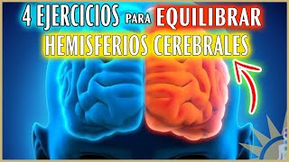 EQUILIBRA ⚖ tus Hemisferios Cerebrales 🧠 Con estos 4 EJERCICIOS [upl. by Hailed]