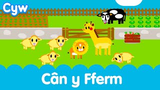 Cân y Fferm  Welsh Farm Childrens Kids Song Nursery Rhymes S4C [upl. by Kal472]