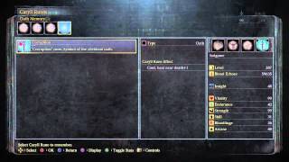 Bloodborne CARYLL RUNES UNLOCK SLOT 4 add GEM CORRUPTION [upl. by Mur720]