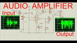 LM 386 audio amplifieravi [upl. by Yleme]