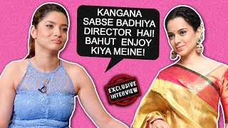 Ankita Lokhande On Kanganas Direction Upcoming Movies Manikarnika Journey  Exclusive Interview [upl. by Shushan563]