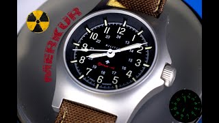 Merkur Mechanical  finally an affordable Tritium based watch [upl. by Redla85]