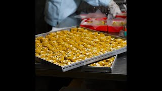 हलवासन मिठाई कैसे बनती है  Making process of Khambhats Famous Halvasan Sweet  Unbox Factory [upl. by Raffin]