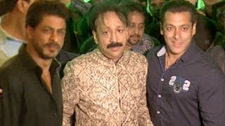 Shahrukh And Salman At Baba Siddiqui IFTAR Parties [upl. by Llegna]