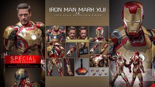 Hot Toys IRON MAN 3 IRON MAN Mark XLII 20 [upl. by Andromada]