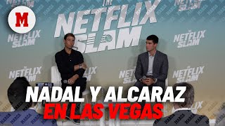 Nadal y Alcaraz en Las Vegas I MARCA [upl. by Sirred]