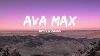 Ava Max  Kings amp Queens Lyrics [upl. by Carboni]