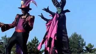 Disneys Maleficious Halloween Party  2 October 2011  Disneyland Paris [upl. by Akcimehs]