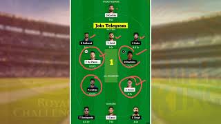 RCB vs CHE Dream11 Team  RCB vs CHE Grand League Teams  RCB vs CSK Dream11 Prediction  IPL 2024 [upl. by Erdreid]