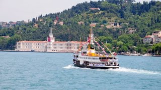 Bosphorus Boat Tour in Istanbul  Turkey [upl. by Vierno]