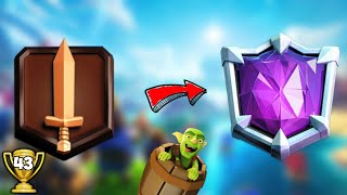 Ultimate champion push with log bait day 43  clash royale [upl. by Ytte242]