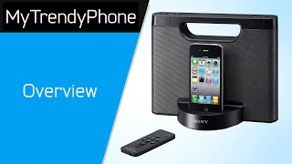 Sony RDPM5iP Portable Speaker for iPod and iPhone [upl. by Yeltneb]