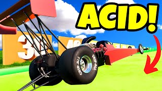 MELTING the FASTEST CAR in this ACID Jump Challenge in BeamNG Drive Mods [upl. by Hardej912]