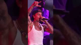 Justin Bieber  Essence Remix Live from Made In America fest shorts [upl. by Annekam]