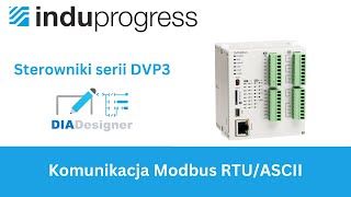 Sterowniki Delta DVP3 – 05 Komunikacja Modbus RTUASCII kurs DIADesigner [upl. by Robi]