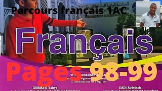 parcours français 1AC pages 98 et 99Identifier les informations situationnelles dans un récit [upl. by Vins]