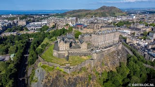 Exploring Edinburgh Castle in 4K  Discover Scottish history and the one oclock gunshot [upl. by Vizza]