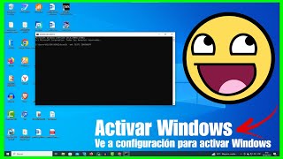 Cómo activar Windows 10 en mi pc con CMD 🔴 [upl. by Yob]