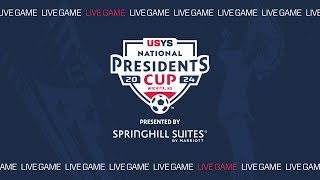 USYS  Presidents Cup 15U Boys  Final  Field 5  815am [upl. by Annaj656]