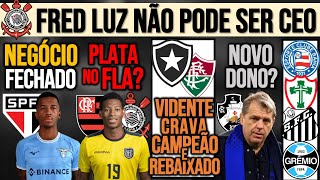 MARCOS ANTÔNIO É DO SP PLATA SUGERIDO AO FLA DONO DO CHELSEA NO VASCO BOTA CAMPEÃO LUCHO FECHOU [upl. by Colinson]