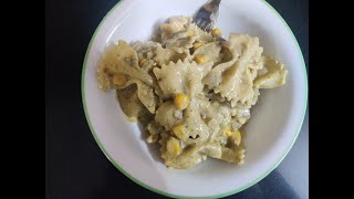 Pesto Farfalle Pasta Recipe [upl. by Aschim]